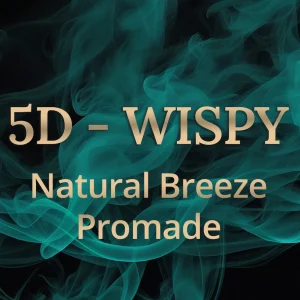 5D Wispy – Natural Breeze – promade műszempilla fanok - fekete- 1200 fan/doboz